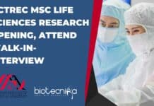 ACTREC Research Post Opening