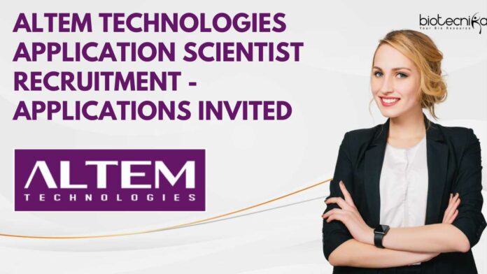 Altem Technologies Application Scientist