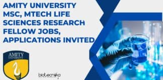 Amity University JRF Recruitment