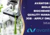 Avantor BSc Biology, Biochemistry Quality Manager Job – Apply Online Avantor BSc Biology