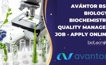 Avantor BSc Biology
