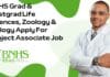 BNHS Grad & Postgrad Life Sciences, Zoology & Biology Apply For Project Associate Job BNHS Project Associate Job