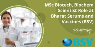 BSV Scientist MSc Jobs