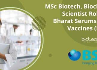 BSV Scientist MSc Jobs
