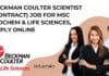 Beckman Coulter Scientist (Contract)