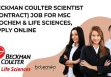 Beckman Coulter Scientist (Contract)