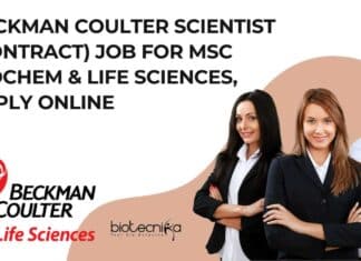 Beckman Coulter Scientist (Contract)