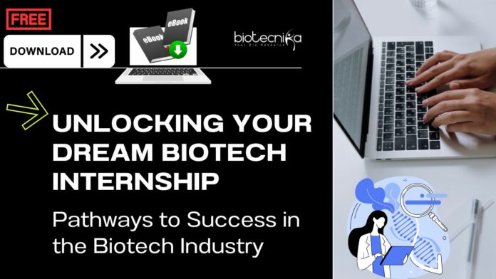 biotech Internship ebook download