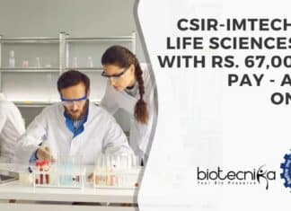 CSIR-IMTECH PhD Life Sciences