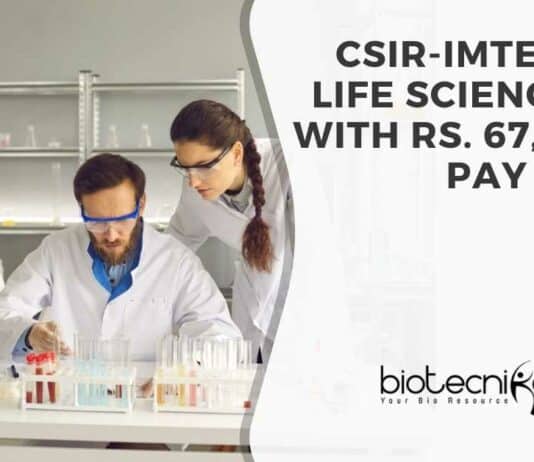 CSIR-IMTECH PhD Life Sciences