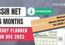 CSIR Master Study Planner