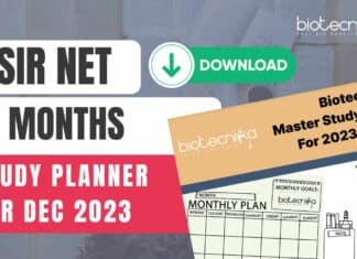 CSIR Master Study Planner