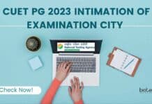 CUET PG Examination City 2023