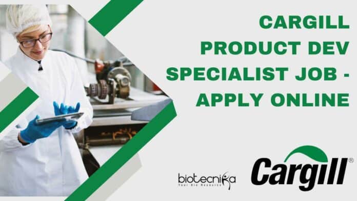 Cargill Product Dev Specialist