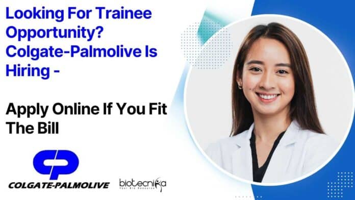 Colgate-Palmolive Research Trainee