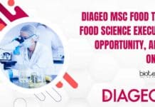 DIAGEO MSc Food Tech