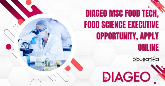 DIAGEO MSc Food Tech