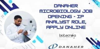 Danaher Microbiology Job Opening
