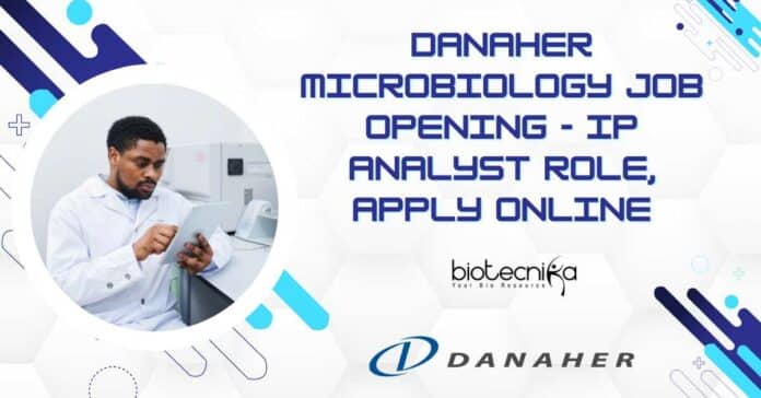 Danaher Microbiology Job Opening