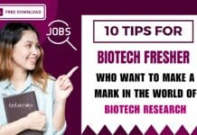 Successful career in biotech research