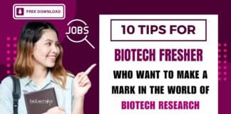 Successful career in biotech research