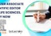 Elsevier Associate Scientific Editor For Life Sciences, Apply Now Elsevier Associate Scientific Editor