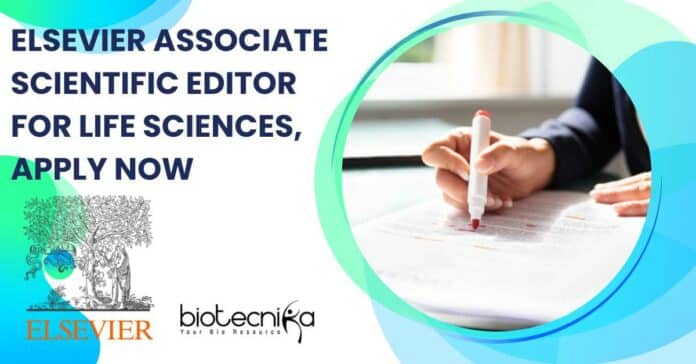 Elsevier Associate Scientific Editor