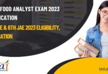 FSSAI Exam 2023 Food Analyst