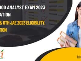 FSSAI Exam 2023 Food Analyst