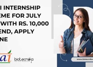 FSSAI Internship 2023 July