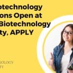 GBU MSc Biotechnology Admissions
