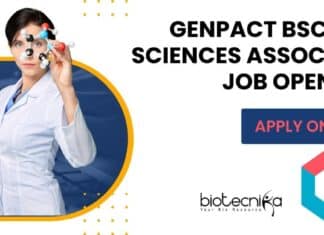 Genpact BSc Life Sciences