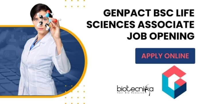 Genpact BSc Life Sciences
