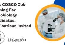 Govt CDSCO Job Vacancy