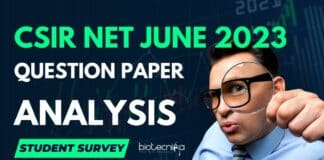 CSIR June 2023 Analysis