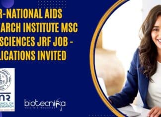 ICMR-NARI JRF Life Sciences