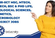 IICT Project Jobs Biotech