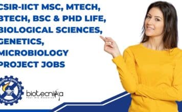 IICT Project Jobs Biotech