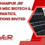 IISER Berhampur JRF Jobs For MSc Biotech & Bioinformatics, Applications Invited IISER Berhampur Bioinformatics
