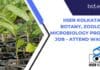 IISER Kolkata MSc Botany, Zoology & Microbiology Project Job – Attend Walk-In IISER Kolkata MSc Botany