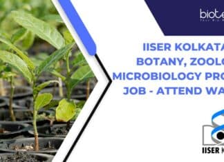 IISER Kolkata MSc Botany