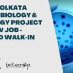 IISER Kolkata Microbiology & Zoology Project Fellow Job – Attend Walk-In IISER Kolkata MSc Botany