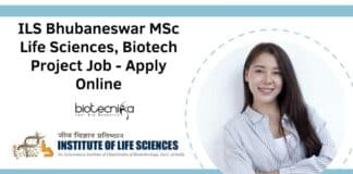 ILS Bhubaneswar Biotech Project