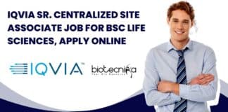 IQVIA BSc Vacancies