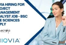 IQVIA Hiring For Project Management Analyst Job – BSc Life Sciences Apply IQVIA Hiring