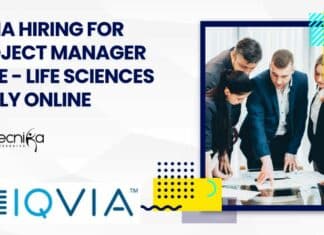 IQVIA Hiring For Manager
