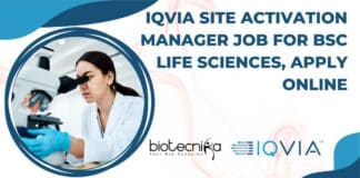 IQVIA Site Activation Manager Job