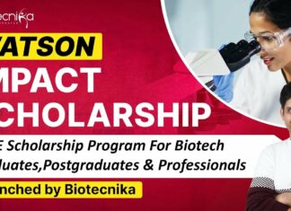 WISE Scholarship Program for Biotech Graduates, Postgraduates & Professionals