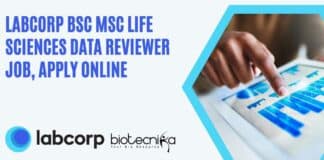 Labcorp BSc MSc Life