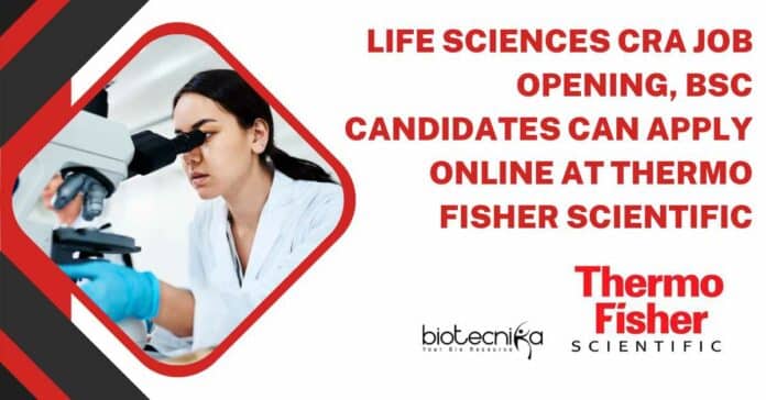 Life Sciences CRA Job
